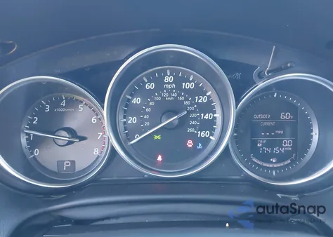 2014 Mazda Cx-5 Touring z USA, uszkodzony, nr VIN JM3KE4CY6E0406740